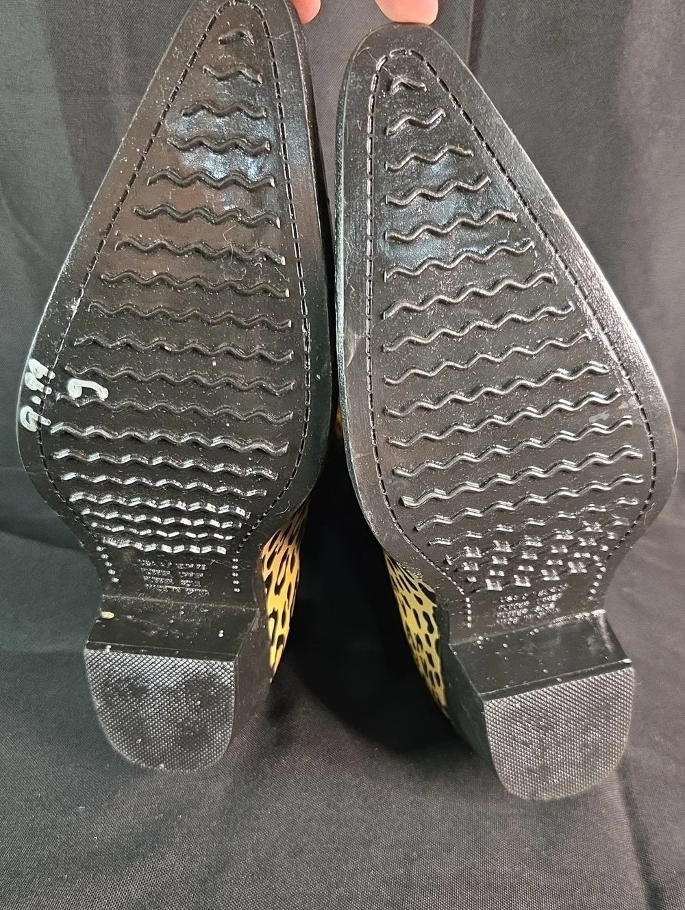 NEW Corky's Rodeo Style Rain Boot Cheetah Print 6
